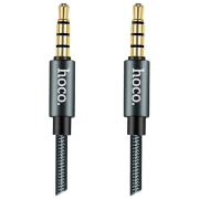 Аудио кабель Hoco UPA04 3.5 mm/ 3.5 mm Серый 
