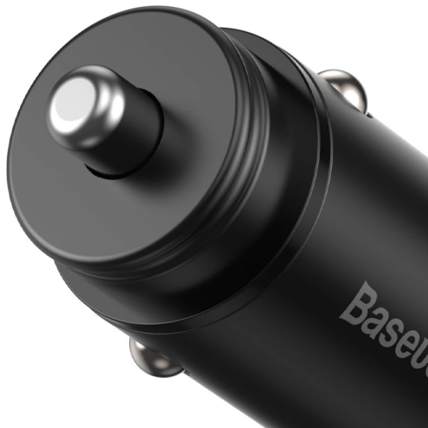 Автомобильное зарядное устройство Baseus PPS Quick Charger (30 Вт) Черный 2 A / Черный photo 3