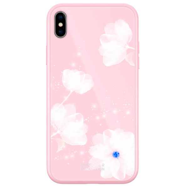 Husă pentru smartphone Apple iPhone XS (Tempered Plaid) White Pink Nillkin, PC, Back photo 6