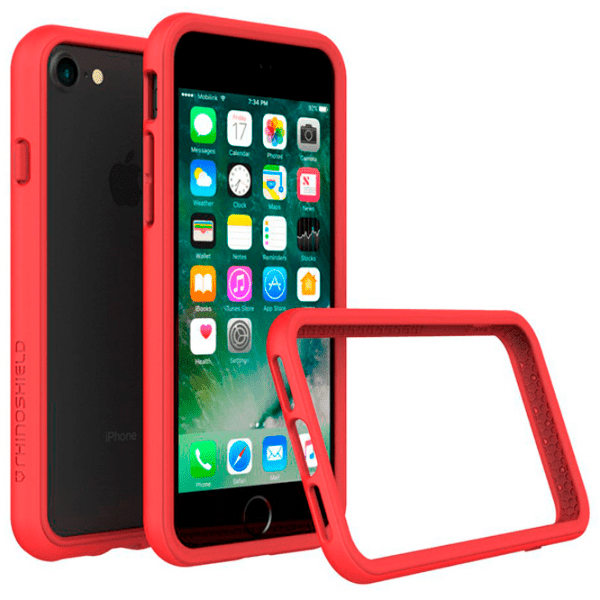 Husă pentru smartphone Apple iPhone 7/ 8 Plus (CrashGuard) Red Rhinoshield, PC, Bumper photo 3