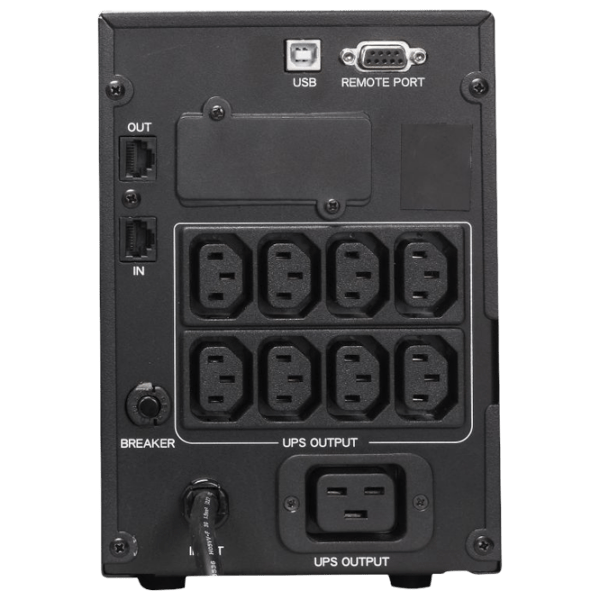 ИБП PowerCom SPT-2000 (1600 / 2000VA) Черный  photo 2