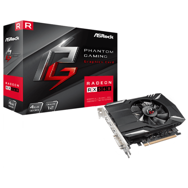Видеокарта ASRock Radeon RX560 Phantom Gaming 4ГБ  photo 9