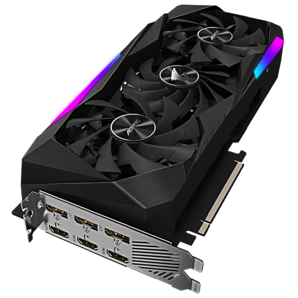 Видеокарта Gigabyte RTX 3060 Ti 8GB GDDR6 AORUS MASTER  photo 11