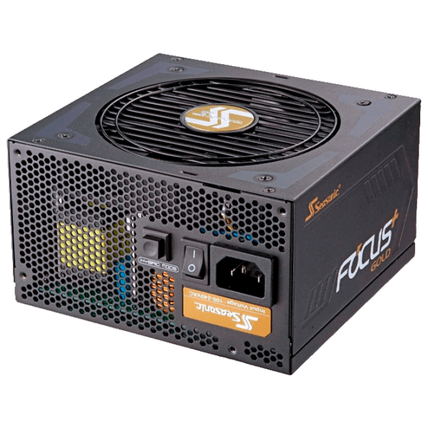 Блок питания ATX 12V 2.3 Seasonic Focus Plus 1000 Gold 1000 Вт Черный  photo 6