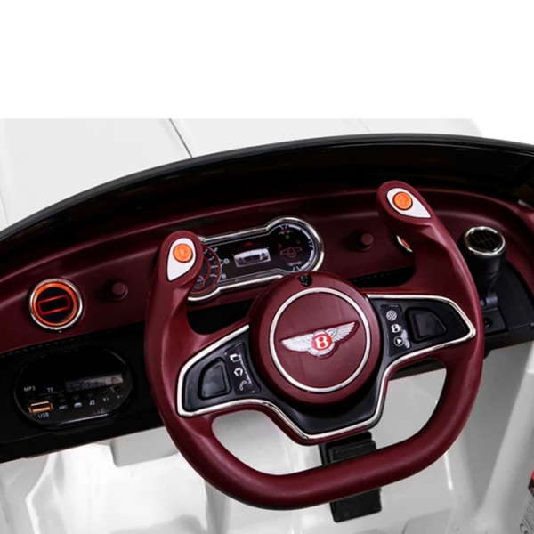 Электромобиль Bentley EXP12 Ramiz PA.JE1166.BIA Белый 3+ | 30 кг | 4 км/ ч photo 8
