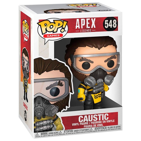 Figurină Funko Apex Legends Caustic 6+ / Yellow photo 3