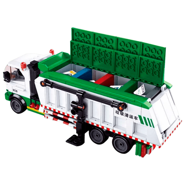 Конструктор Sluban Garbage Truck Разноцветный Количество деталей 432, 6+ photo 5