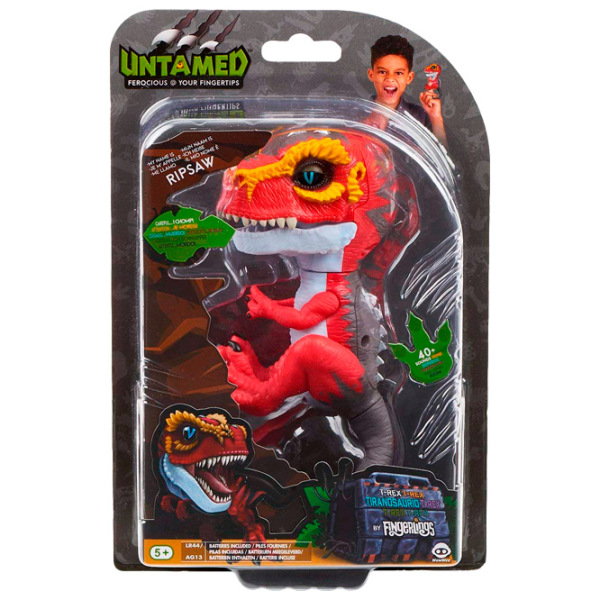 Игрушка WowWee Fingerlings Dinosaurs T-Rex Красный Для детей, 5+ photo 11