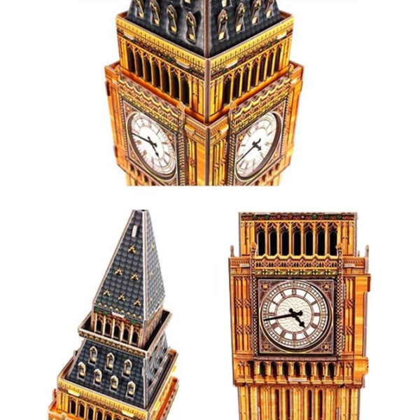 Puzzle 3D CubicFun BIG BEN (DS0992h) Numărul de piese: 47, V&acirc;rsta recomandată: 6+ photo 4