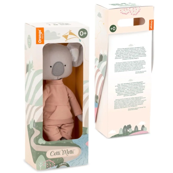 Мягкая игрушка Orange Toys Cotti Motti Freddy the Koala 4752218014459 Бежевый 3+ photo 5