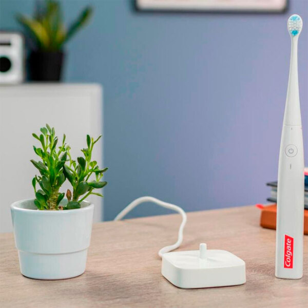 Perie de dinti Colgate Connect E1, White  photo 8