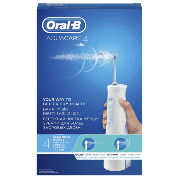 Оральный ирригатор Braun MDH20.016.2 Белый  photo 7