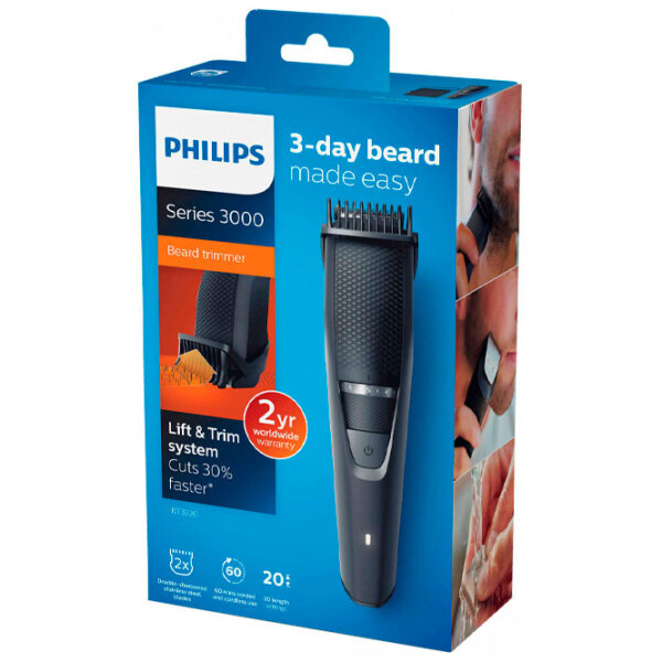 Trimmer facial Philips BT3236/14 Black  photo 5