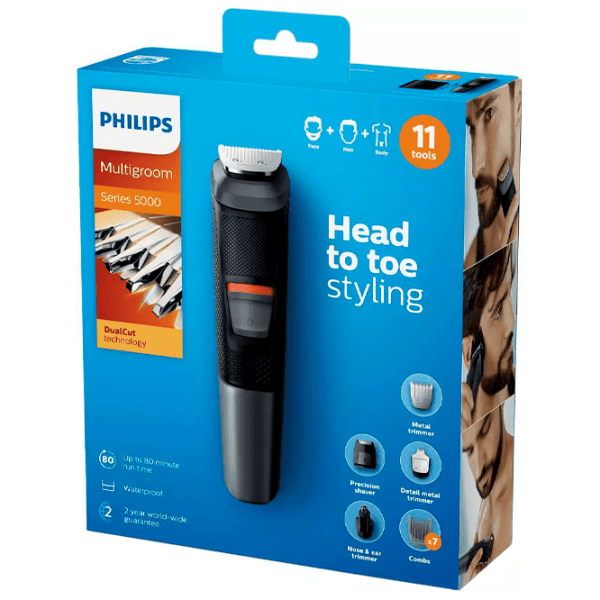 Trimmer facial Philips MG5730/15 Black  photo 7