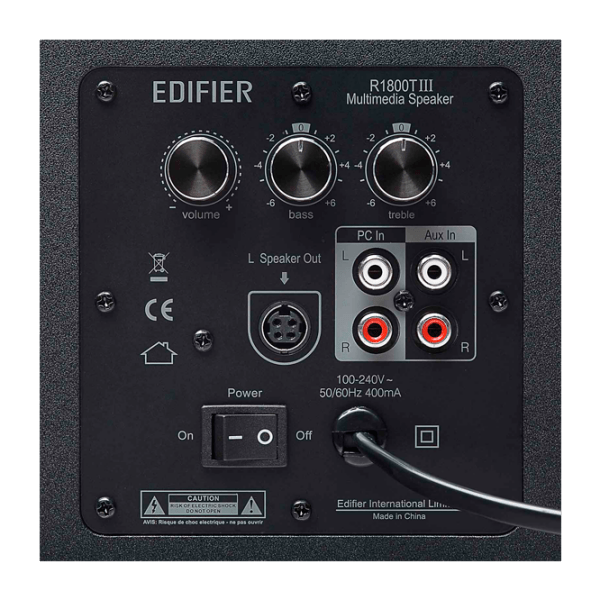 Sistem audio Edifier R1800TII Black  photo 5