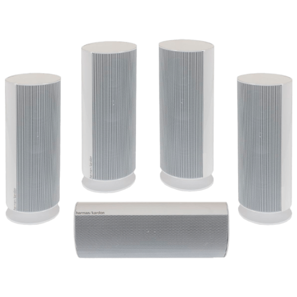 Sistem audio Harman Kardon HKTS 30WQ Home Cinema 5.1, White  photo 6