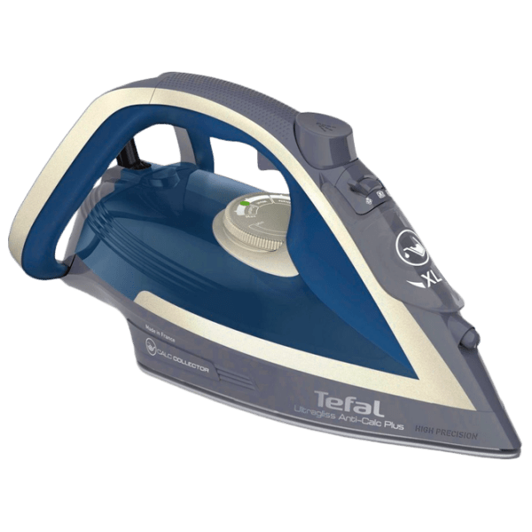 Утюг Tefal FV6842E0 Синий 2800 Вт, 50 г/мин, 0.27 л, Металл photo 3