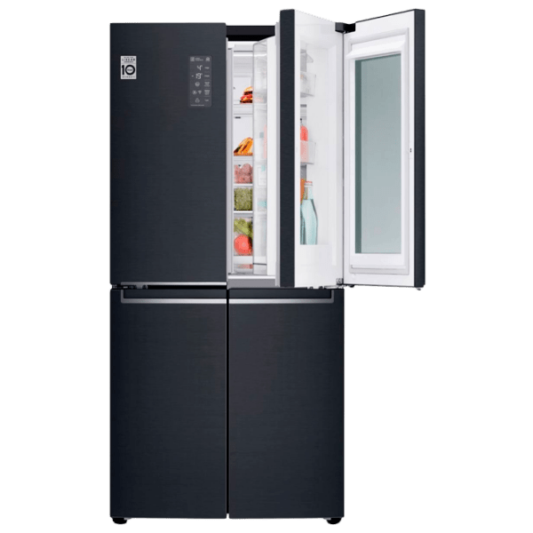 Frigider LG GC-Q22FTBKL Black 315l/ No Frost, 143l/ No Frost, A+ photo 2