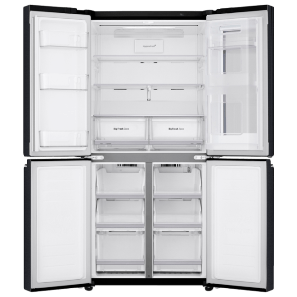 Frigider LG GC-Q22FTBKL Black 315l/ No Frost, 143l/ No Frost, A+ photo 4