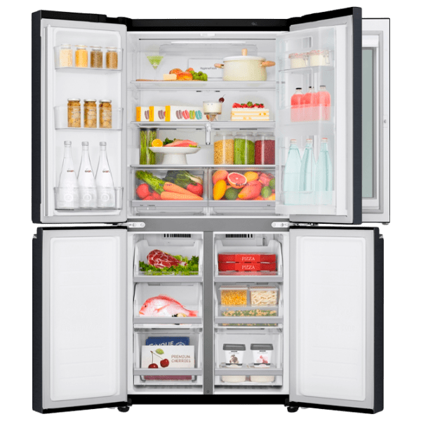 Frigider LG GC-Q22FTBKL Black 315l/ No Frost, 143l/ No Frost, A+ photo 5