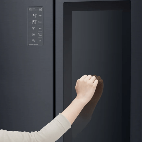 Frigider LG GC-Q22FTBKL Black 315l/ No Frost, 143l/ No Frost, A+ photo 6
