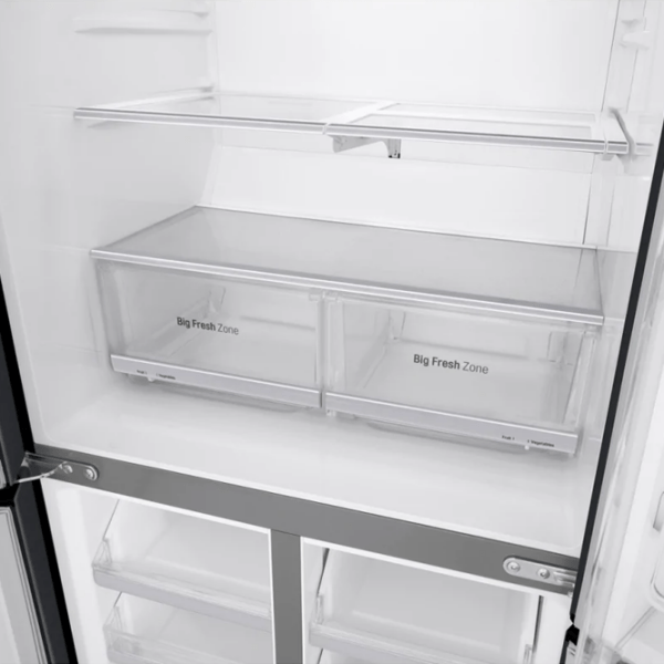 Frigider LG GC-Q22FTBKL Black 315l/ No Frost, 143l/ No Frost, A+ photo 9