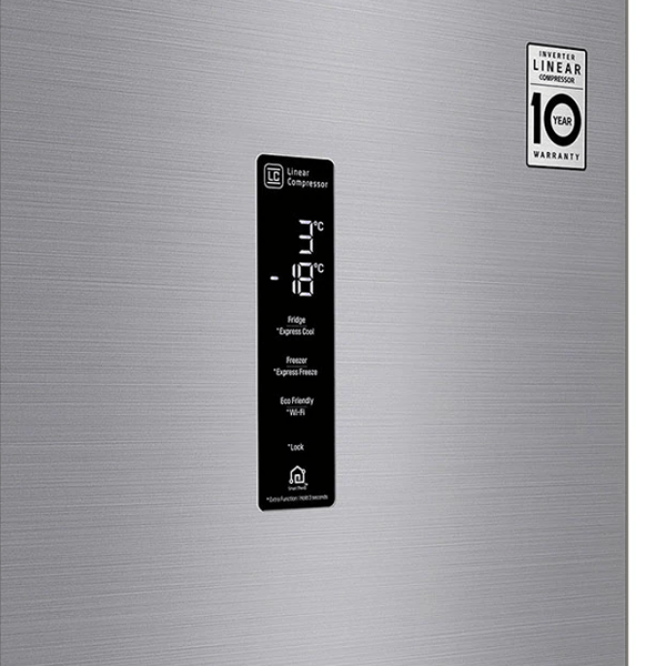 Frigider LG GA-B509MMQZ Inox 277l/ No Frost, 107l/ No Frost, A++ photo 6