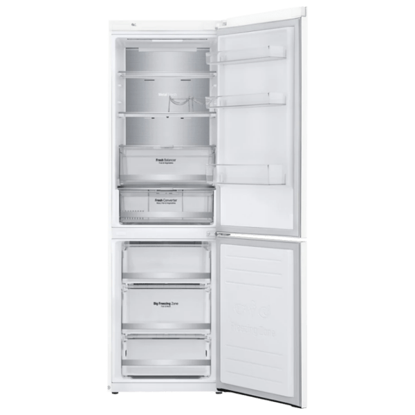 Frigider LG GA-B459SQUM White 234l/ No Frost, 107l/ No Frost, A++ photo 3