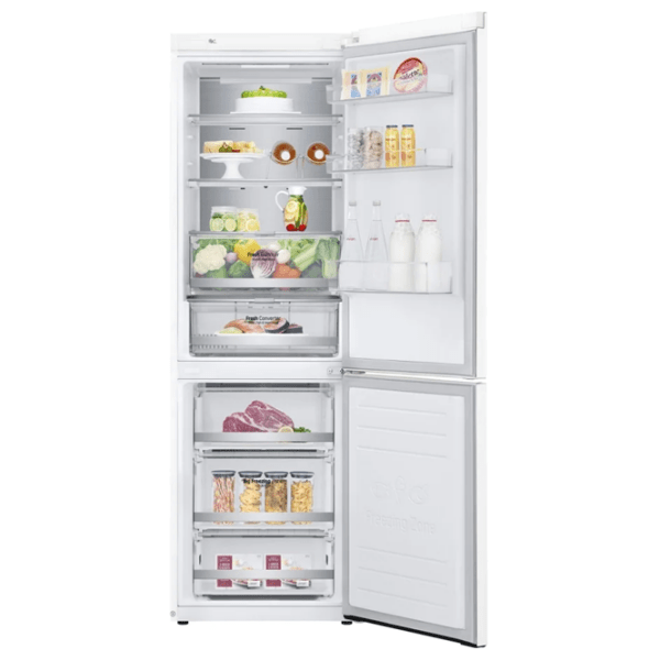 Frigider LG GA-B459SQUM White 234l/ No Frost, 107l/ No Frost, A++ photo 4