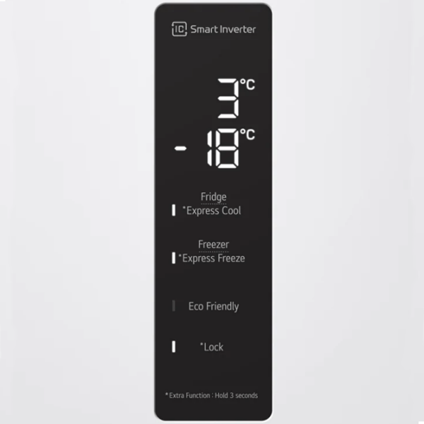 Frigider LG GA-B459SQUM White 234l/ No Frost, 107l/ No Frost, A++ photo 5