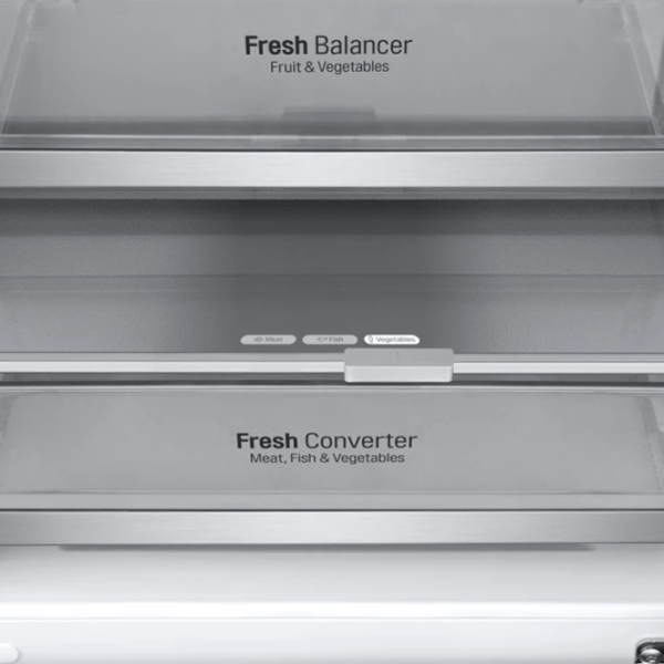Frigider LG GA-B459SQUM White 234l/ No Frost, 107l/ No Frost, A++ photo 8