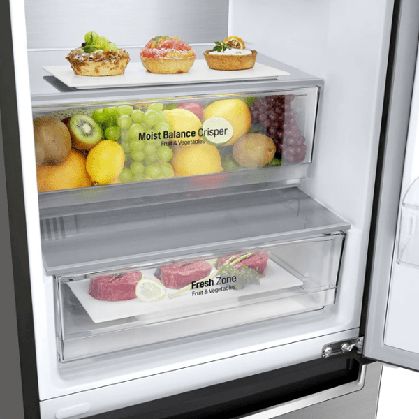 Frigider LG GA-B459MMQM Inox 234l/ No Frost, 127l/ No Frost, A++ photo 11