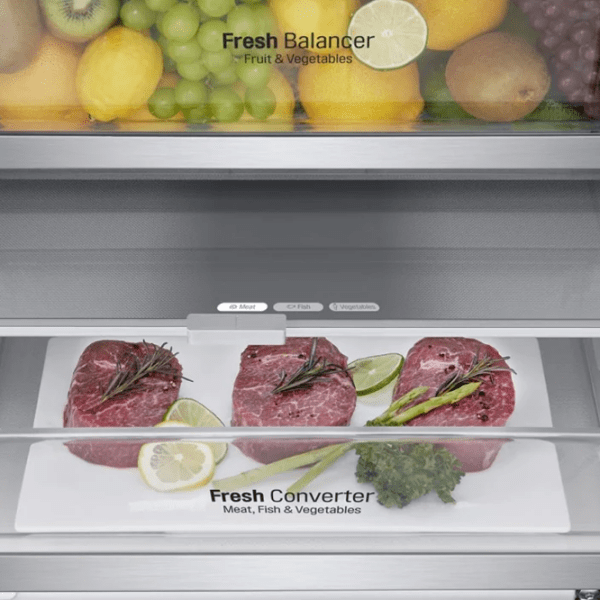 Frigider LG GA-B459SMUM Inox 234l/ No Frost, 107l/ No Frost, A++ photo 9