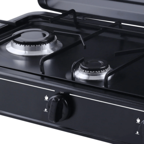 Brock GS2003BK Black Pe gaz, Oțel emailat photo 5