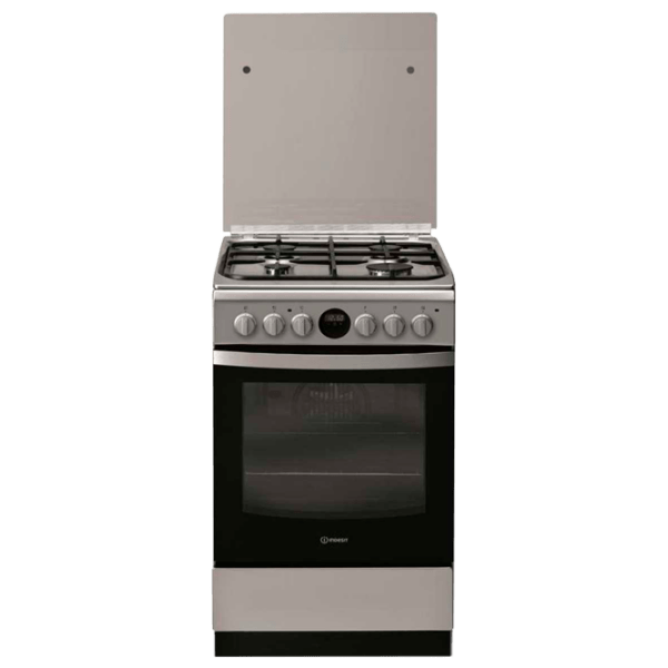 Aragaz Indesit IS5G8CHX/PO/1 Inox Tipul plitei: Combinată, 57 l, Tipul cuptorului: Electric photo 1