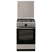Aragaz Indesit IS5G8CHX/PO/1 Inox Tipul plitei: Combinată, 57 l, Tipul cuptorului: Electric