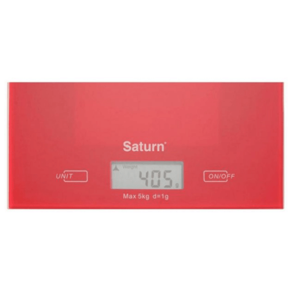 Кухонные весы Saturn ST-KS7810 Красный  photo 7