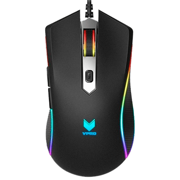 Mouse RAPOO V280 Black Cu fir / 7000 dpi photo 1
