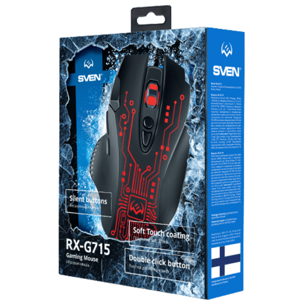 Mouse Sven RX-G715 Black Cu fir / 3200 dpi photo 18