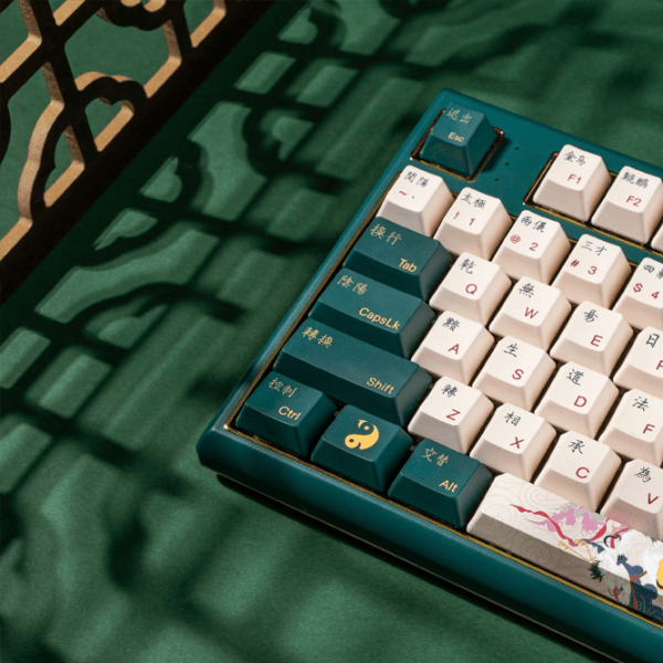 Tastatură Varmilo VBS108 Green Gaming, Fără fir photo 16