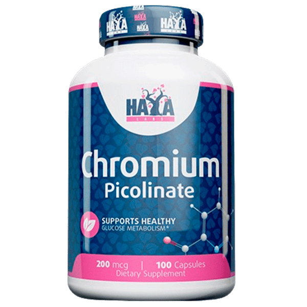 Vitamine și minerale Haya Labs Chromium Picolinate 854822007514  100 capsule photo 2