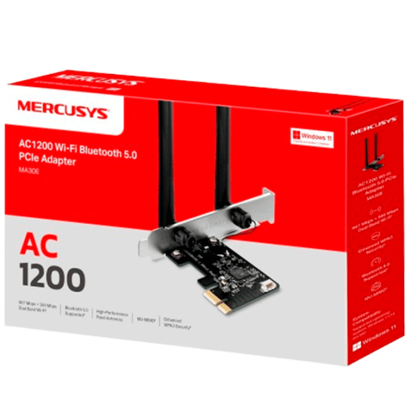 Сетевой адаптер Mercusys MA30E Black  photo 2
