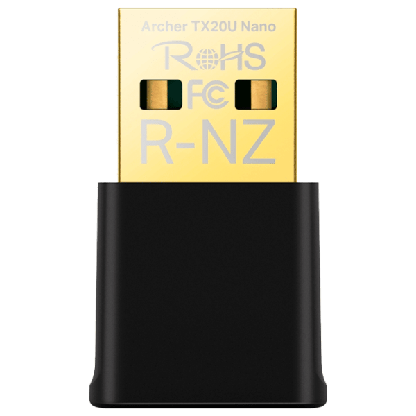 Adaptor de rețea TP-Link Archer TX20U Nano Black  photo 1
