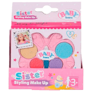 Креативный набор Baby Born Play & Style Sister Styling Make up 828724 Розовый Для девочек, 3+