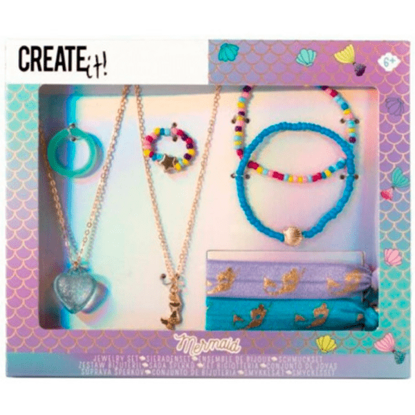 Креативный набор Create it Mermaid Комплект украшений 84630 Разноцветный Для девочек, 6+ photo 4