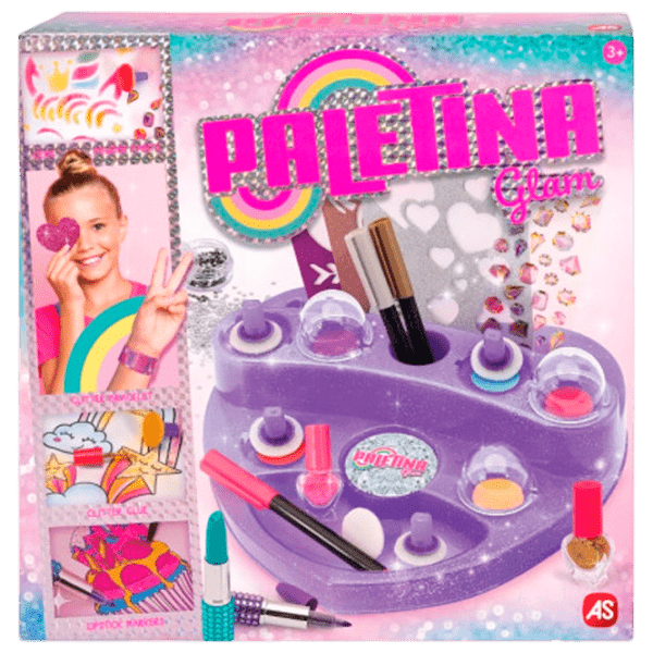Set de creație As Kids Palentina Glam 1023-56359 Violet Pentru fetițe, 3+ photo 1