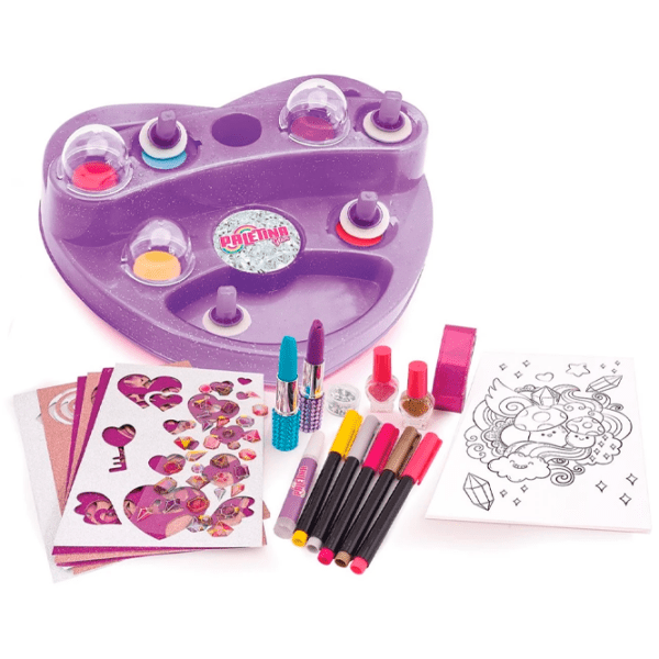 Set de creație As Kids Palentina Glam 1023-56359 Violet Pentru fetițe, 3+ photo 3
