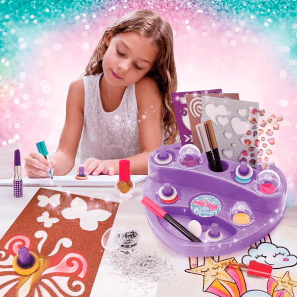 Set de creație As Kids Palentina Glam 1023-56359 Violet Pentru fetițe, 3+ photo 4