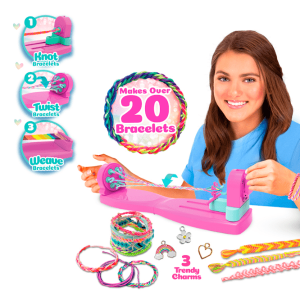 Креативный набор Wecool Pura Loom Deluxe Bracelet Maker 760939626374 Разноцветный Для девочек, 6+ photo 4
