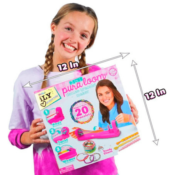Креативный набор Wecool Pura Loom Deluxe Bracelet Maker 760939626374 Разноцветный Для девочек, 6+ photo 6